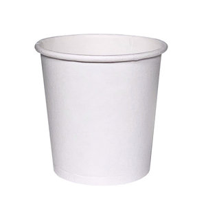 Vaso de Cartón Café 110ml (4Oz) Blanco – Caja Completa 3000 unidades