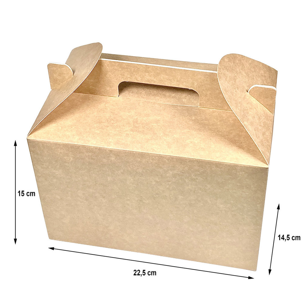 Caja de Menú Grande Kraft - Caja. 150 Unidades