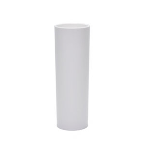 Vaso tipo tubo  220 irrompible (PC) Blanco