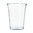 Plastic Cup 425ml - Measured to 300ml - With Closed Dome Lid - Full box 1072 units