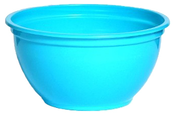 Taça Salada/Sopa 310cc /11,5 Cm Cx. Completa Azul 750 unidades c/ Tampa