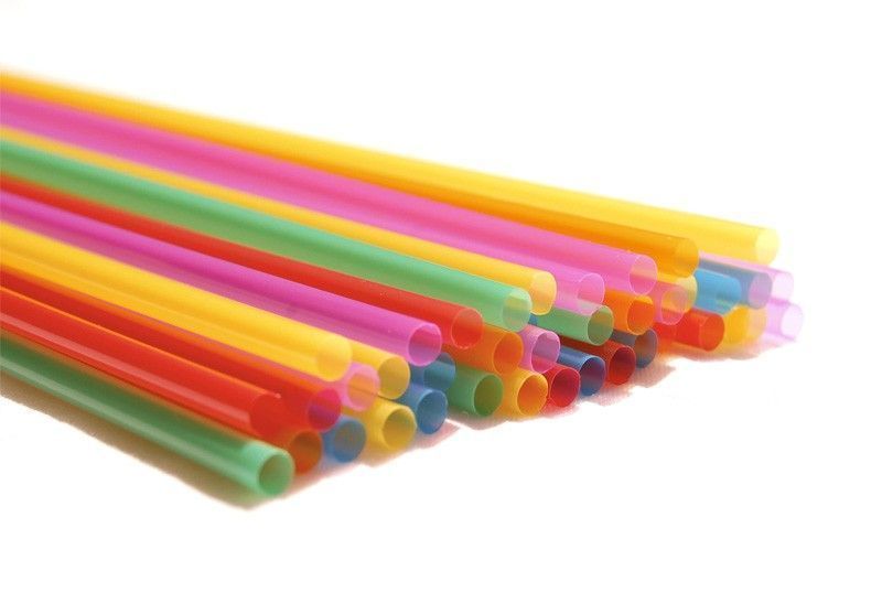 Straight Straws 1000x0.6 mm Colors