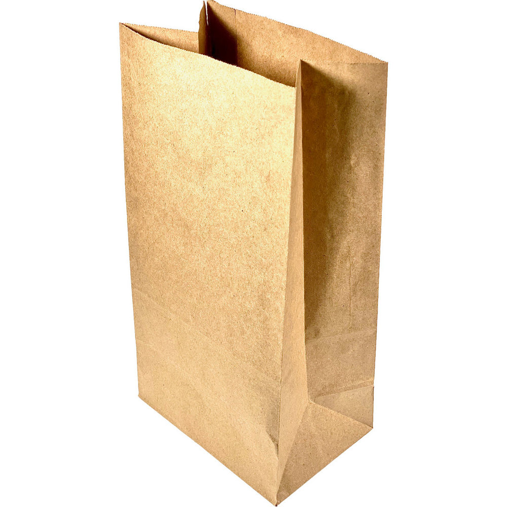 American Kraft Paper Bag 18x34+11cm