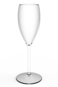 Copo Flute/ Champagne Inquebrável 180 ml (Tritan) cx 12 uni
