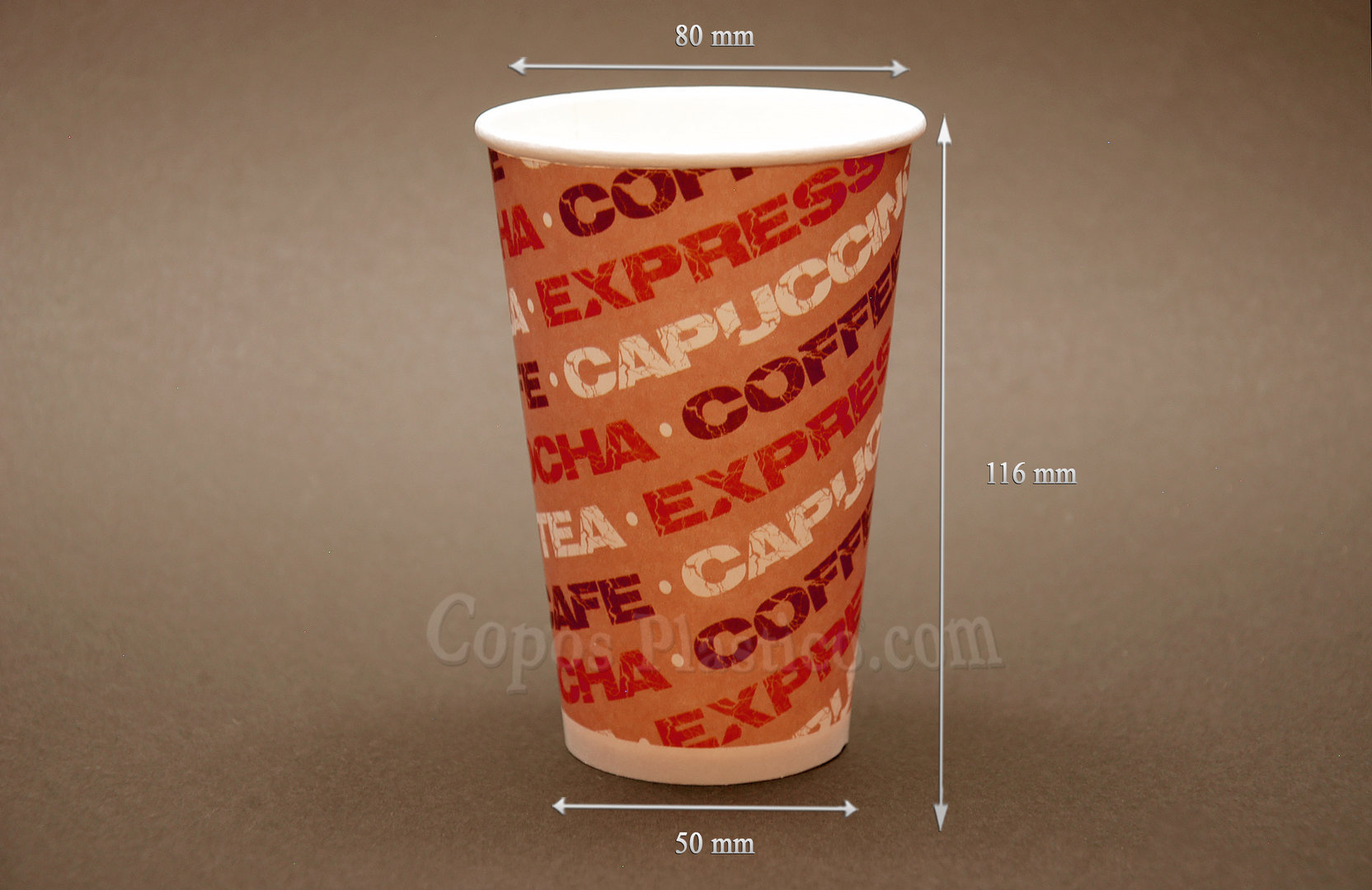 Paper Cups 330 ml Coffee disposable 2000 units Cups