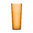 Long Drink Orange Plastic Cup 200ml - PP (Flexible) 100 units