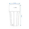 Vaso Irrompible THOR 600 ml Policarbonato (PC)