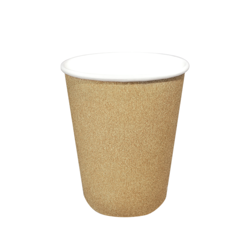 Vaso Cartón Kraft / Natural 280ml  (9Oz) - Caja Completa 1000 unidades