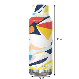 Bouteille en Acier Inoxydable Abstrait 510ml