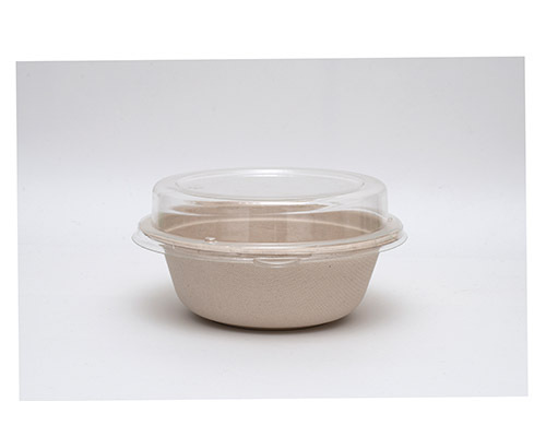 Bol Redonda Biodegradable Crema Caña de Azúcar 500 ml