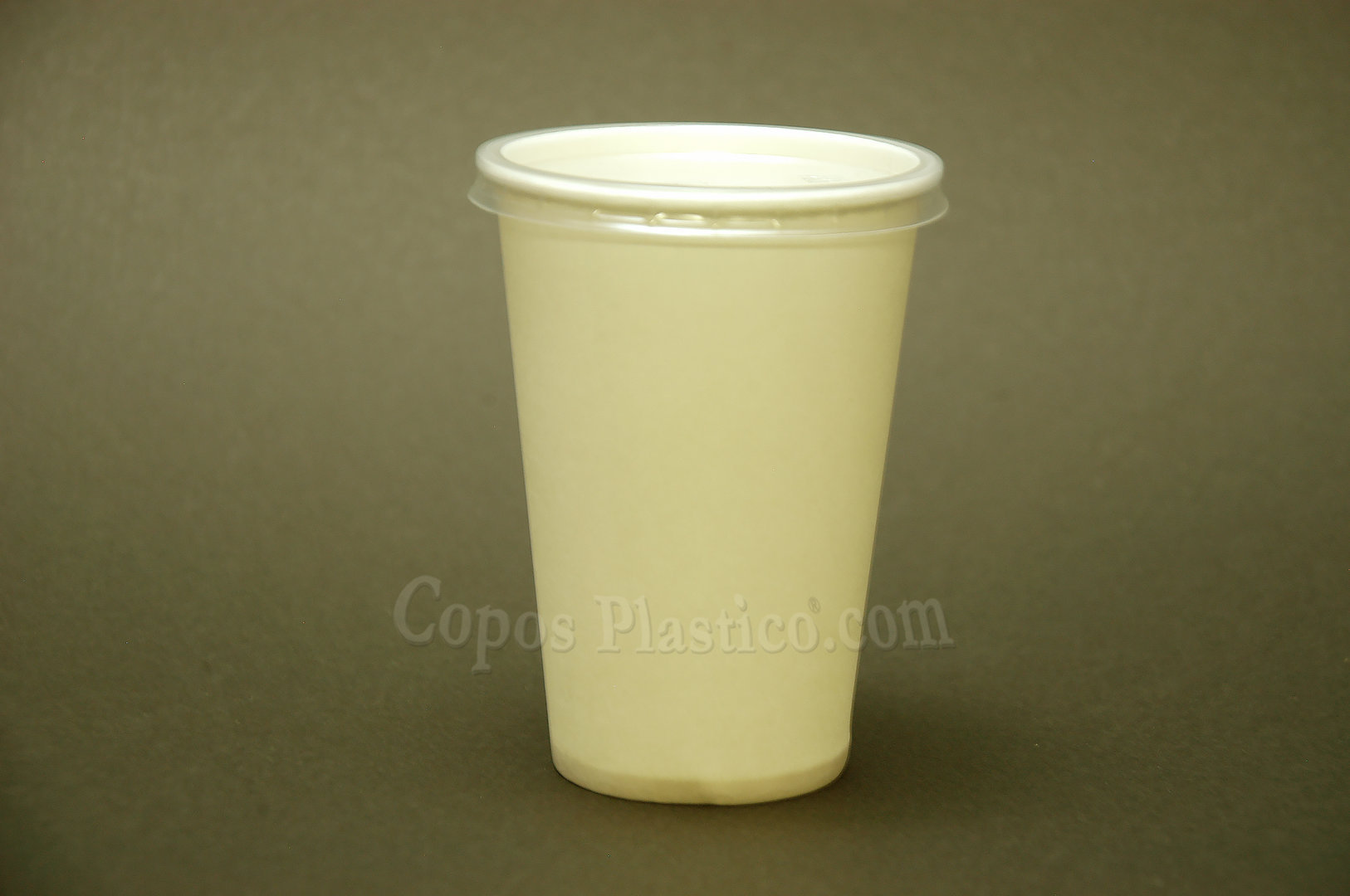 Gobelet Carton Blanc Aircup - 115 ml - 6.1 cm x 4.5 cm x 6 cm - 50 unités