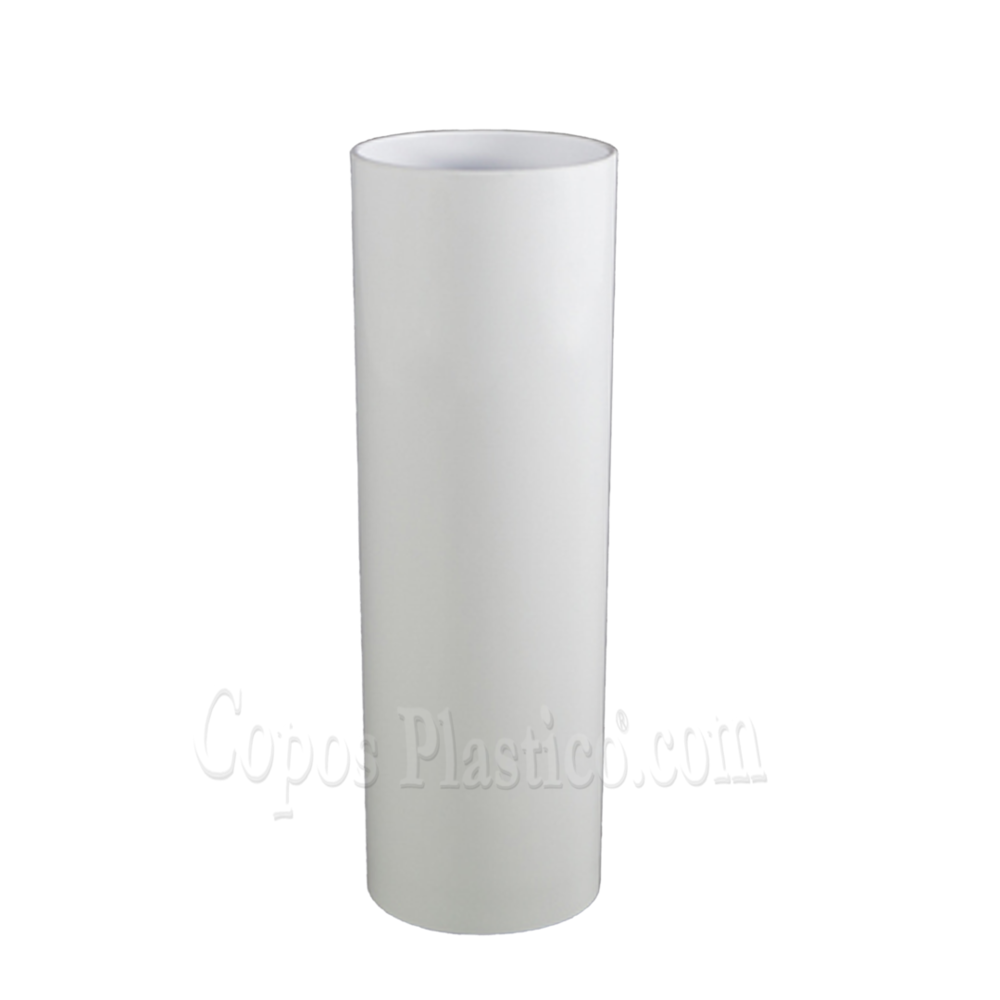 Vaso Tubo 250ml Plutão Policarbonato PC