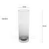 Vaso Tubo 250ml Plutão Policarbonato PC