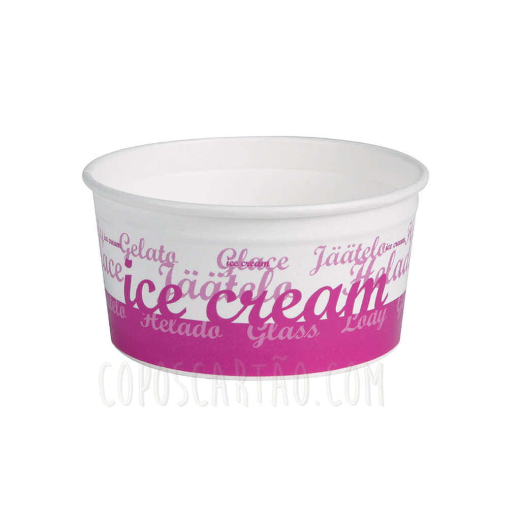 Copo Cartão para Gelado 140 ml