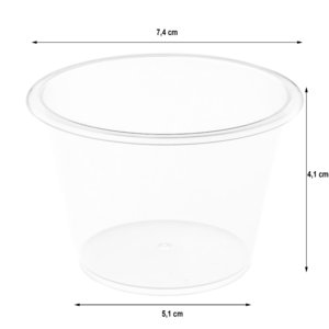Caja Taça Sobremesa Mini 50 ml Cx.Completa 1250 Uni ml Postre