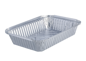 Rectangular aluminum packaging 980ml