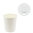 Gobelet en Carton Blanc 126ml (4Oz) avec Couvercle ToGo Blanc - Paquet 80 unités