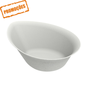 Taza Oval Finger Food - Paquete 50 Unidades