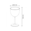 Unbreakable Wine cup Premium 250ml