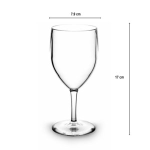 Water cup 250 ml Unbreakable RB (PC)