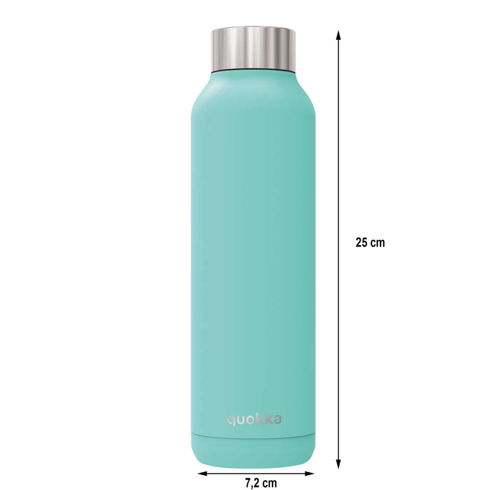 Botella de Acero Inoxidable Verde Agua 630ml