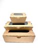 Boîte à Emporter Kraft Avec Intérieur Noirs 730ml