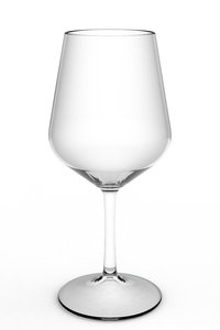 Copa Vino Cabernet c/ pie Irrompible 400 ml (Tritan)  12 uni