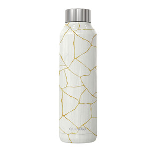 Bottle in Stainless Steel with Golden Stripes 630ml - 1 unit