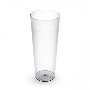 Long Drink Plastic Cup 220ml - PS 100 units