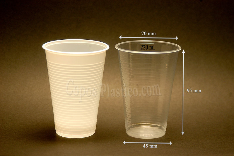 Vaso de Café 80cc plastico desechable