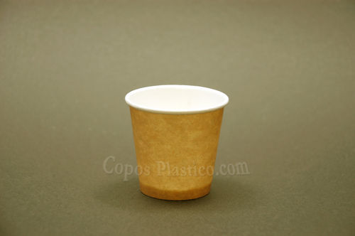 Vaso Carton 70ml Kraft/Natural - 3850 unidades