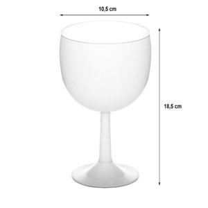 Vaso GIN c/ pé PP (680ml)