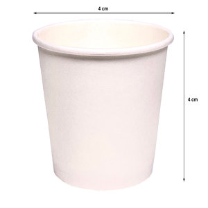 White Cardboard Sauce/Shot Cup 30ml (1OZ)