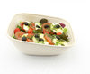 Square Bowl with slope 750ml BIO 19x19x7cm