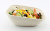 Square Bowl with slope 750ml BIO 19x19x7cm