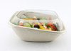 Square Bowl with slope 750ml BIO 19x19x7cm