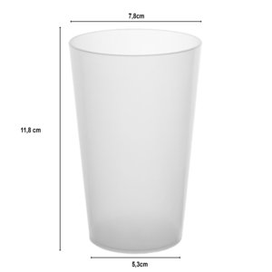 Copos Ecológicos Reutilizáveis 30 Cl PP