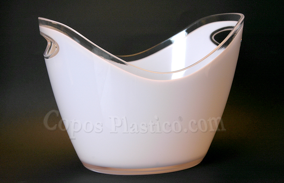 Balde para Gelo Branco 3,5L