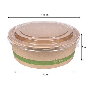 Saladeira c/ Tampa 550ml