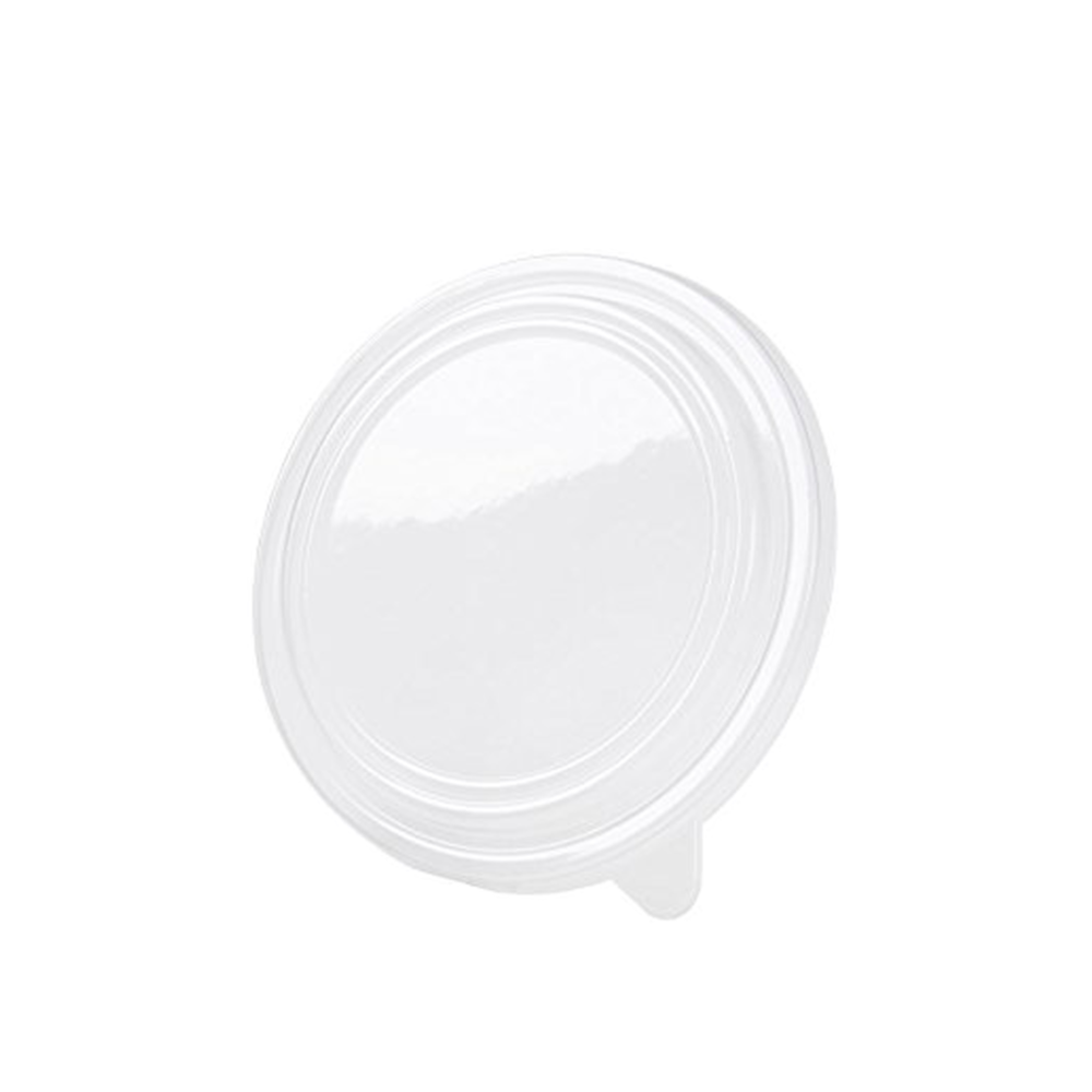 Tampa PP para Saladeira em Cartão Kraft 470ml - Pacote 50 unidades