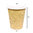 Gobelet en Carton 192ml (6/7Oz) Kraft avec Couvercle Plat - Boîte Complète 3000 unités