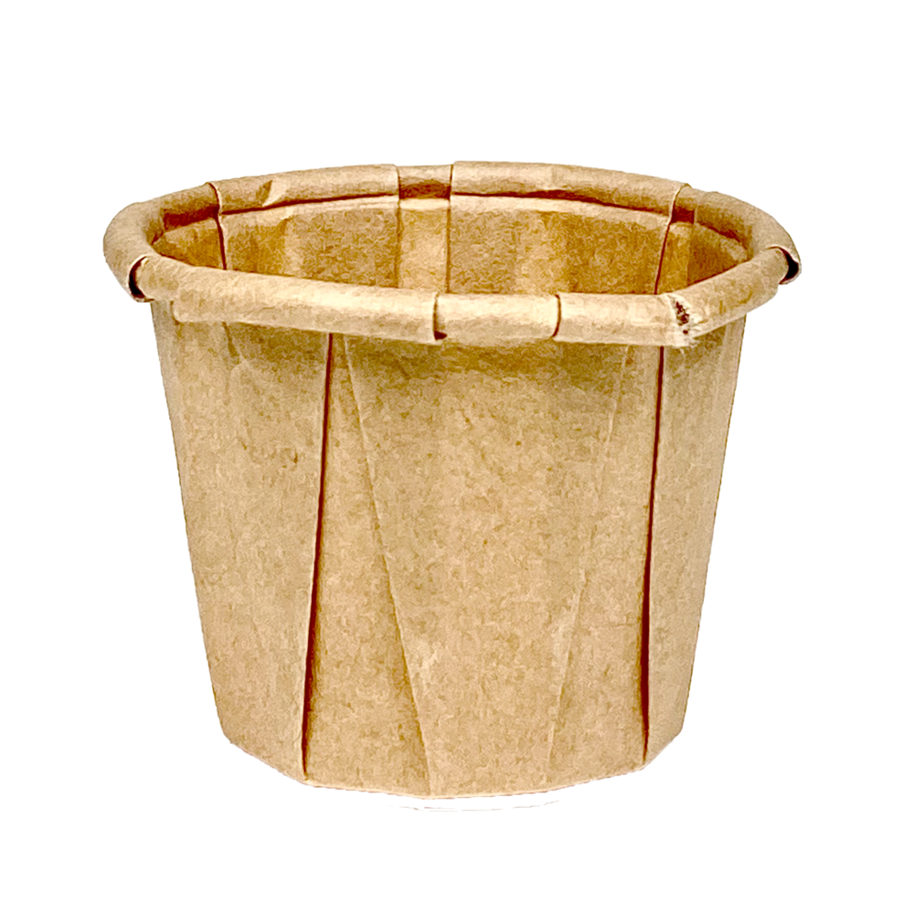 Soucoupe Papier Kraft 0.75Oz - 22ml