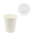 Gobelet en Carton 240ml (8Oz) Blanc avec Couvercle Blanc “To Go” – Paquet 50 unités