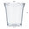 RPET Plastic Cup 16oz - 475ml With Cover Dome With Cross - Complete Box 800 units