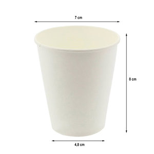 Copo de Cartão 192ml (6/7Oz) 100% Kraft