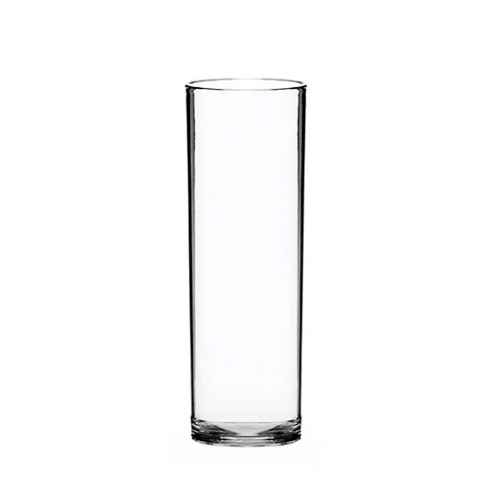 Vaso tipo tubo 250ml irrompible RB (PC)