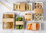 Bandeja Sushi Kraft 180x130 Con Tapa - Paquete 25 Unidades