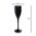 Glass of Champagne 150ml Unbreakable RB (PC) Black - Box 6 Units