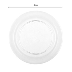 Plat 24cm de diamètre RB incassable (PC)