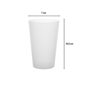 Gobelet Réutilisable Festival 250ml PP
